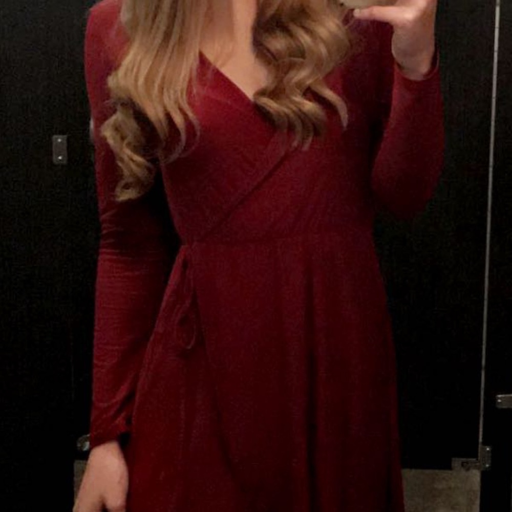 Red dress